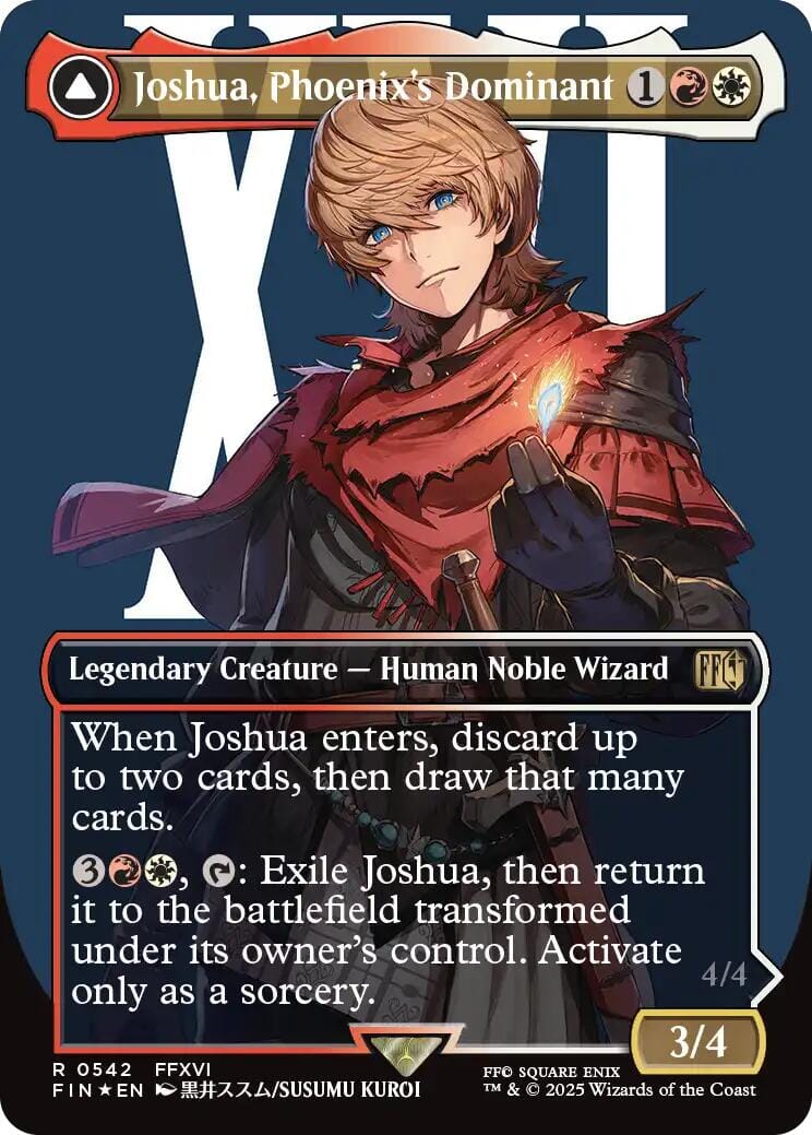 Joshua, Phoenix's Dominant (Surge Foil) [FINAL FANTASY] MTG Single Magic: The Gathering  | Multizone: Comics And Games