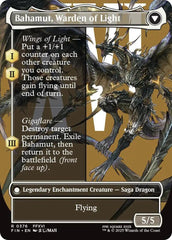 Dion, Bahamut's Dominant // Bahamut, Warden of Light (Borderless) [FINAL FANTASY] MTG Single Magic: The Gathering  | Multizone: Comics And Games
