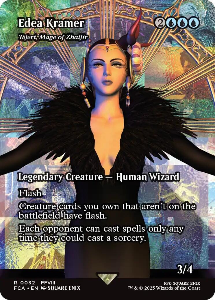 Edea Kramer - Teferi, Mage of Zhalfir (Showcase) [FINAL FANTASY : Through the Ages] MTG Single Magic: The Gathering  | Multizone: Comics And Games