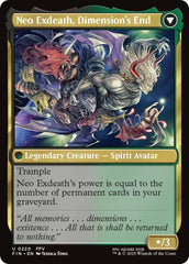 Exdeath, Void Warlock // Neo Exdeath, Dimension's End [FINAL FANTASY] MTG Single Magic: The Gathering  | Multizone: Comics And Games