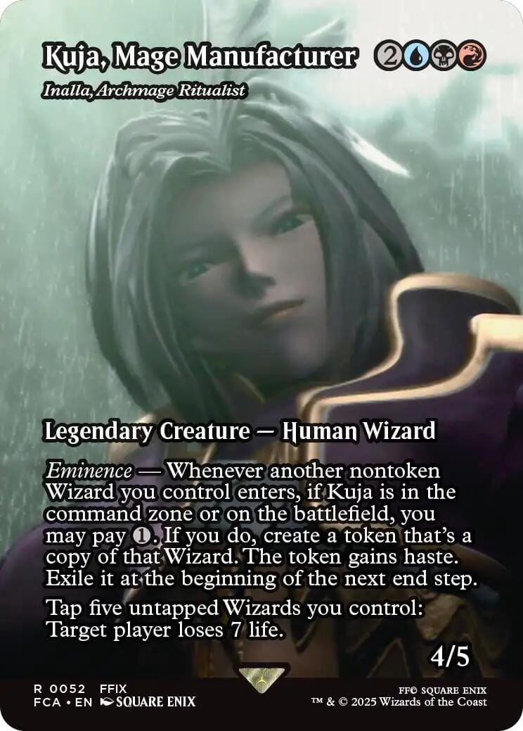 Kuja, Mage Manufacturer - Inalla, Archmage Ritualist (Showcase) [FINAL FANTASY : Through the Ages] MTG Single Magic: The Gathering  | Multizone: Comics And Games