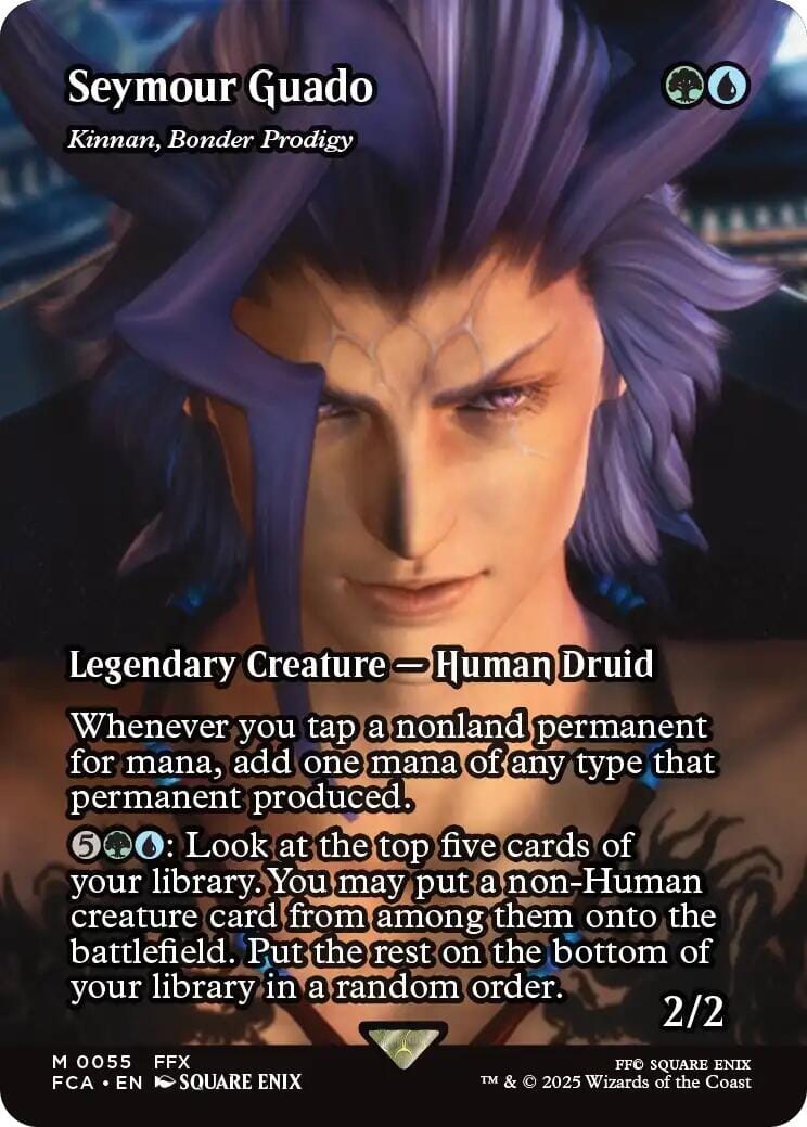Seymour Guado - Kinnan, Bonder Prodigy (Showcase) [FINAL FANTASY : Through the Ages] MTG Single Magic: The Gathering  | Multizone: Comics And Games