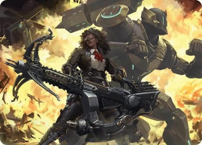 Machinist's Arsenal Art Card [FINAL FANTASY Art Series] MTG Single Magic: The Gathering  | Multizone: Comics And Games