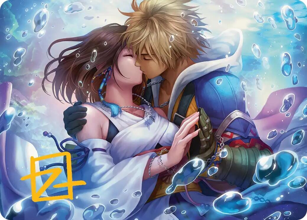 Together Forever Art Card (Gold-Stamped Signature) [FINAL FANTASY Art Series] MTG Single Magic: The Gathering  | Multizone: Comics And Games