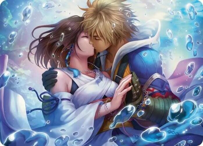 Together Forever Art Card [FINAL FANTASY Art Series] MTG Single Magic: The Gathering  | Multizone: Comics And Games