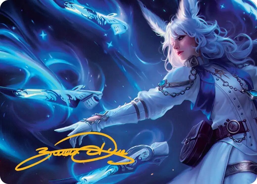 Sage's Nouliths Art Card (Gold-Stamped Signature) [FINAL FANTASY Art Series] MTG Single Magic: The Gathering  | Multizone: Comics And Games