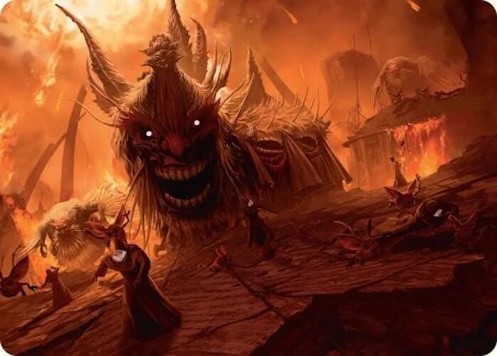 The Final Days Art Card [FINAL FANTASY Art Series] MTG Single Magic: The Gathering  | Multizone: Comics And Games