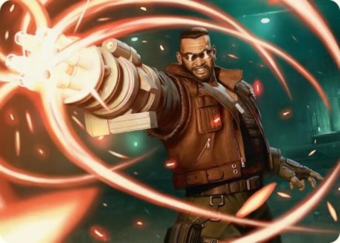 Barret Wallace Art Card [FINAL FANTASY Art Series] MTG Single Magic: The Gathering  | Multizone: Comics And Games