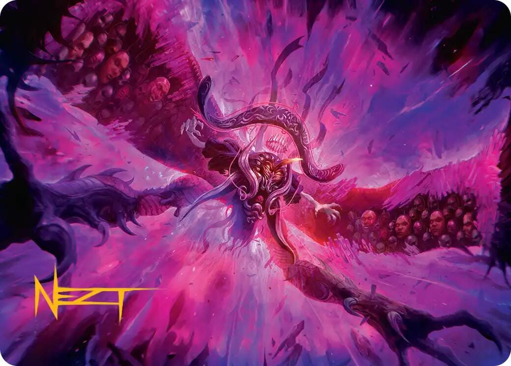 Hades, Sorcerer of Eld Art Card (Gold-Stamped Signature) [FINAL FANTASY Art Series] MTG Single Magic: The Gathering  | Multizone: Comics And Games