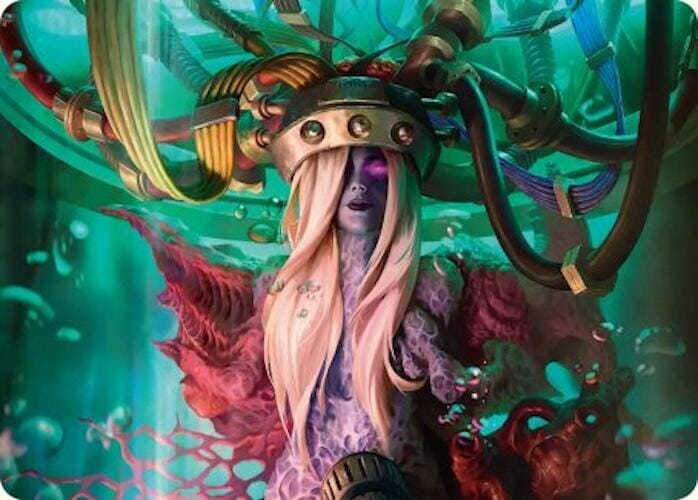 Jenova, Ancient Calamity Art Card [FINAL FANTASY Art Series] MTG Single Magic: The Gathering  | Multizone: Comics And Games