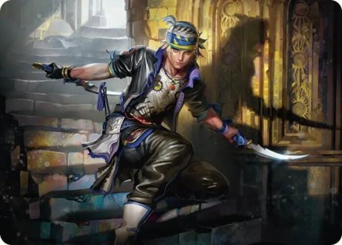 Locke Cole Art Card [FINAL FANTASY Art Series] MTG Single Magic: The Gathering  | Multizone: Comics And Games
