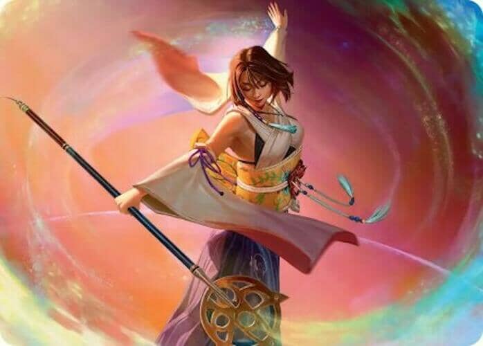 Yuna, Grand Summoner Art Card [FINAL FANTASY Art Series] MTG Single Magic: The Gathering  | Multizone: Comics And Games