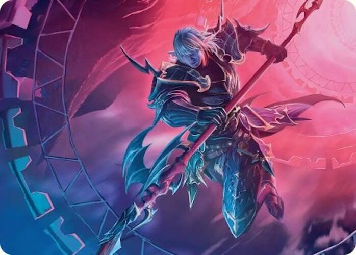 Estinien Varlineau Art Card [FINAL FANTASY Art Series] MTG Single Magic: The Gathering  | Multizone: Comics And Games