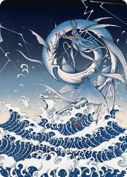 Summon: Leviathan Art Card [FINAL FANTASY Art Series] MTG Single Magic: The Gathering  | Multizone: Comics And Games