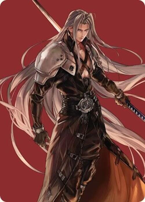 Sephiroth, Fabled SOLDIER Art Card [FINAL FANTASY Art Series] MTG Single Magic: The Gathering  | Multizone: Comics And Games