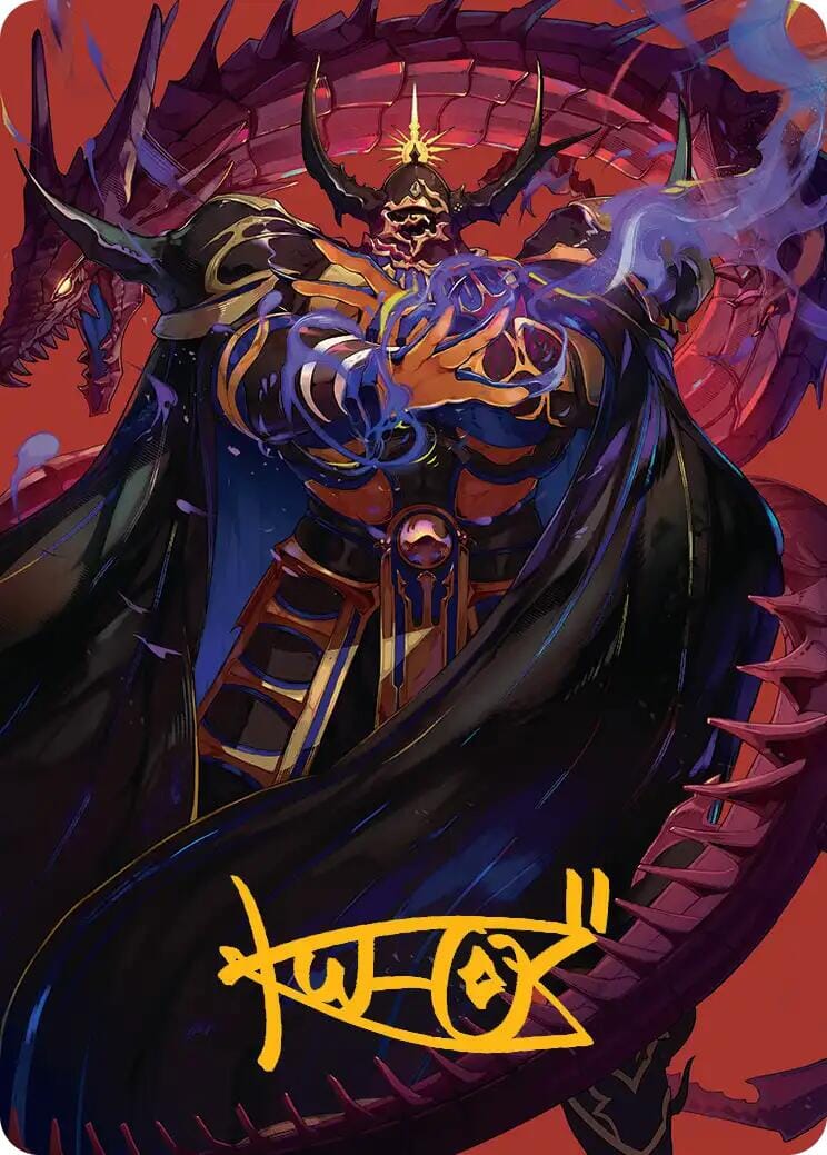 Golbez, Crystal Collector Art Card (Gold-Stamped Signature) [FINAL FANTASY Art Series] MTG Single Magic: The Gathering  | Multizone: Comics And Games