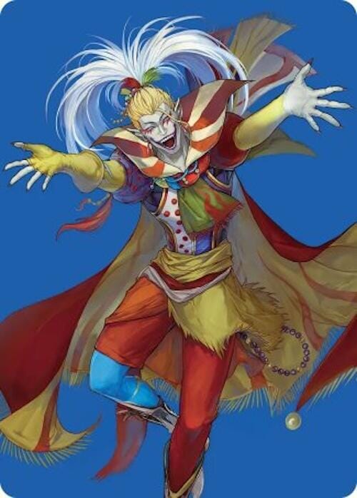 Kefka, Court Mage Art Card [FINAL FANTASY Art Series] MTG Single Magic: The Gathering  | Multizone: Comics And Games