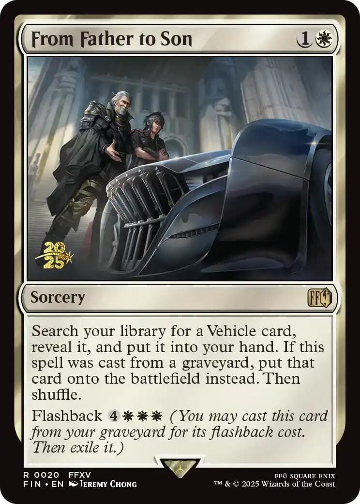 From Father to Son [FINAL FANTASY Prerelease Promo] MTG Single Magic: The Gathering  | Multizone: Comics And Games
