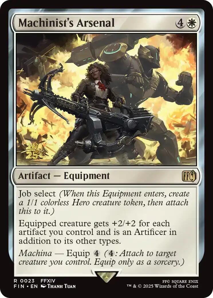 Machinist's Arsenal [FINAL FANTASY Prerelease Promo] MTG Single Magic: The Gathering  | Multizone: Comics And Games