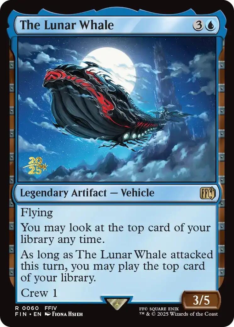 The Lunar Whale [FINAL FANTASY Prerelease Promo] MTG Single Magic: The Gathering  | Multizone: Comics And Games