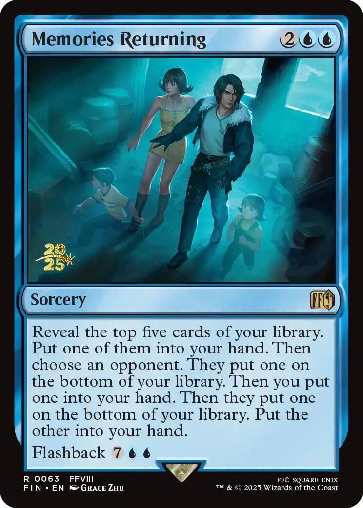 Memories Returning [FINAL FANTASY Prerelease Promo] MTG Single Magic: The Gathering  | Multizone: Comics And Games