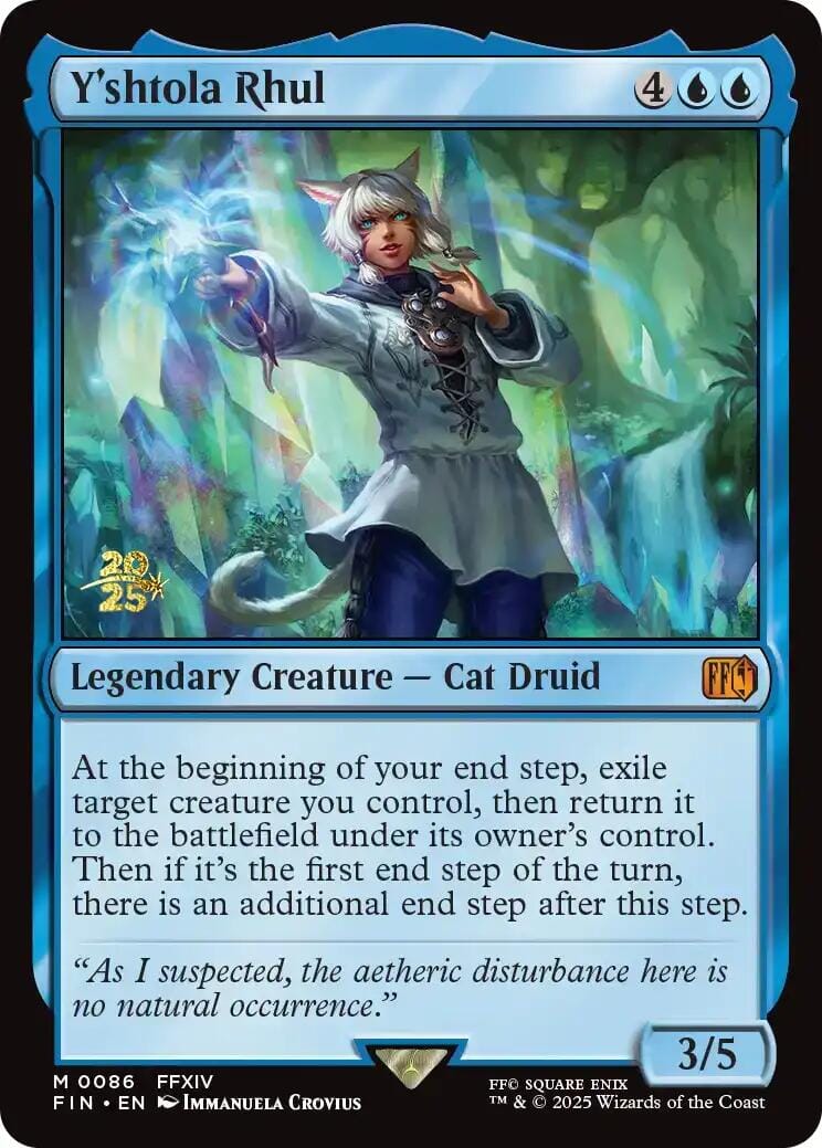 Y'shtola Rhul [FINAL FANTASY Prerelease Promo] MTG Single Magic: The Gathering  | Multizone: Comics And Games