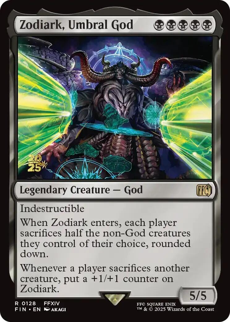 Zodiark, Umbral God [FINAL FANTASY Prerelease Promo] MTG Single Magic: The Gathering  | Multizone: Comics And Games