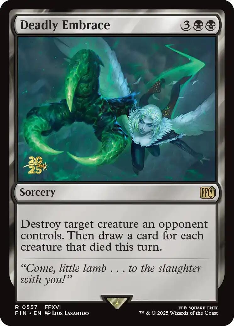 Deadly Embrace [FINAL FANTASY Prerelease Promo] MTG Single Magic: The Gathering  | Multizone: Comics And Games