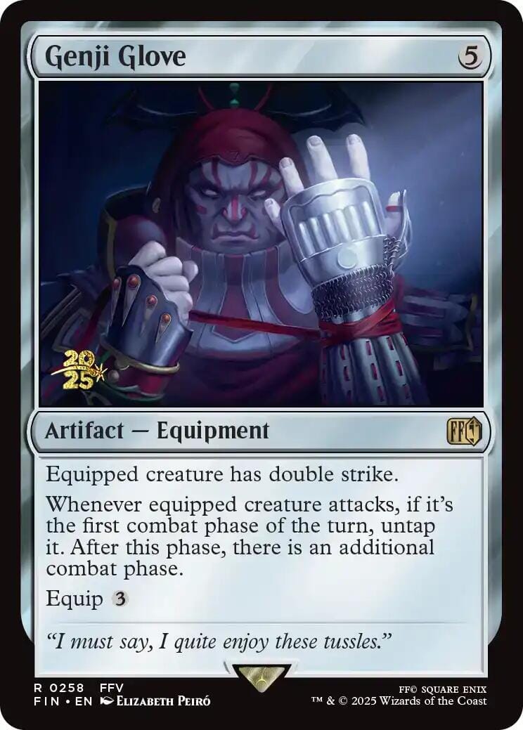 Genji Glove [FINAL FANTASY Prerelease Promo] MTG Single Magic: The Gathering  | Multizone: Comics And Games