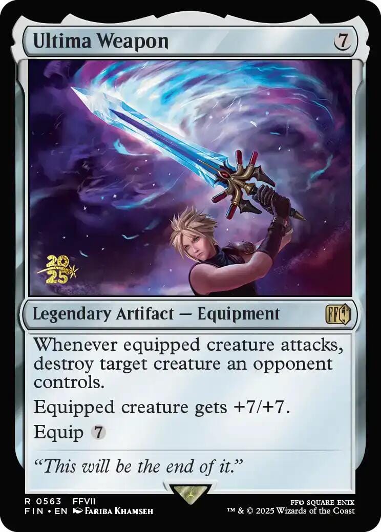 Ultima Weapon [FINAL FANTASY Prerelease Promo] MTG Single Magic: The Gathering  | Multizone: Comics And Games