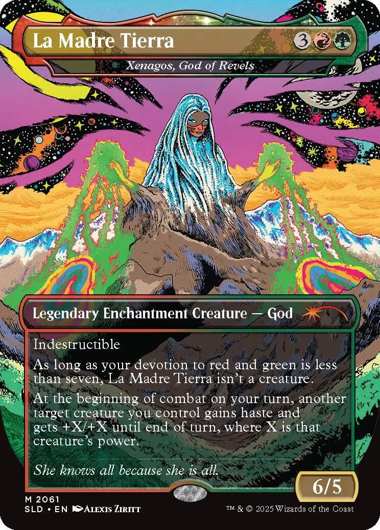 La Madre Tierra - Xenagos, God of Revels [Secret Lair Drop Series] MTG Single Magic: The Gathering  | Multizone: Comics And Games