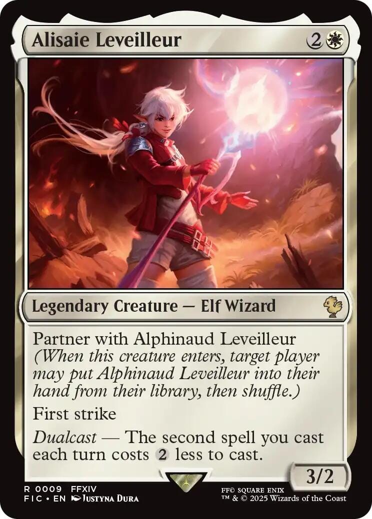 Alisaie Leveilleur (Surge Foil) [FINAL FANTASY Commander] MTG Single Magic: The Gathering  | Multizone: Comics And Games