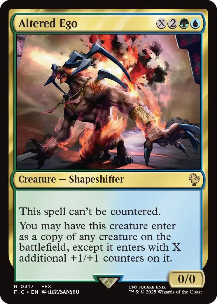 Altered Ego (Surge Foil) [FINAL FANTASY Commander] MTG Single Magic: The Gathering  | Multizone: Comics And Games