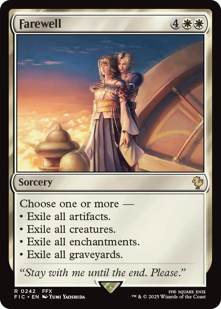Farewell (Surge Foil) [FINAL FANTASY Commander] MTG Single Magic: The Gathering  | Multizone: Comics And Games