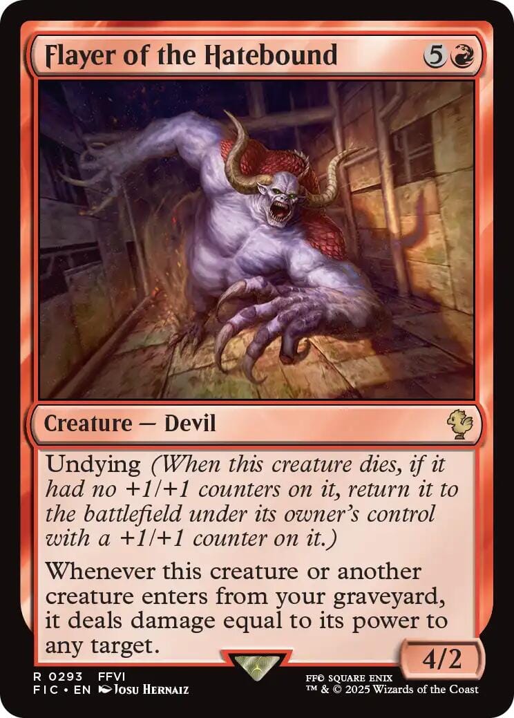 Flayer of the Hatebound (Surge Foil) [FINAL FANTASY Commander] MTG Single Magic: The Gathering  | Multizone: Comics And Games
