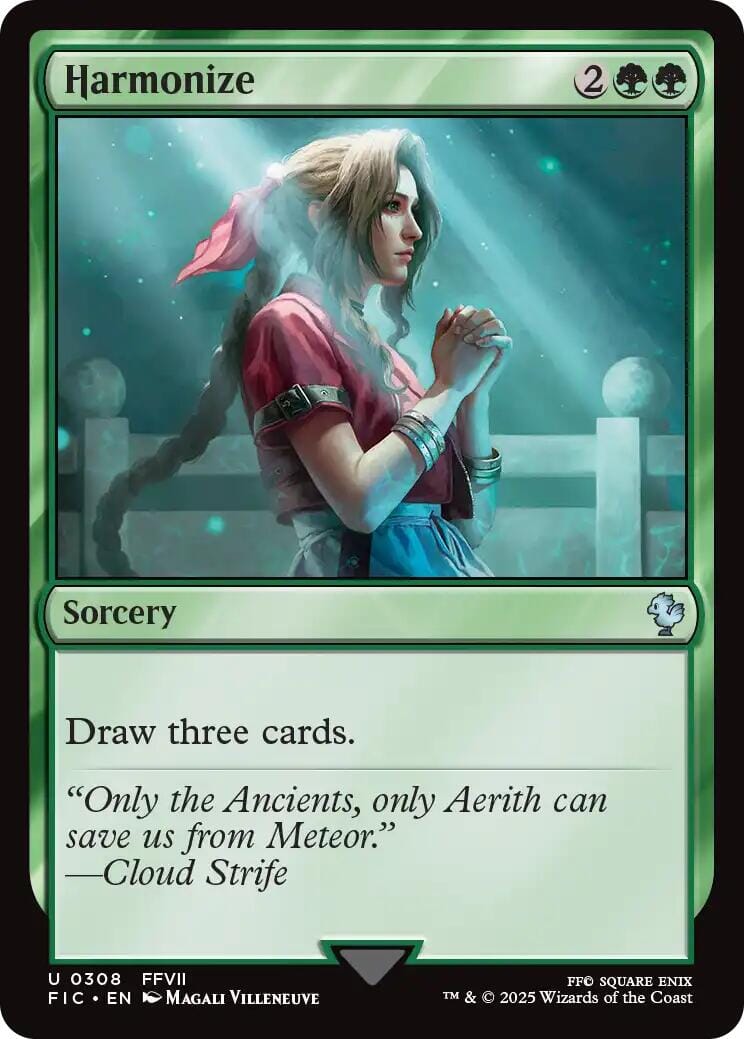 Harmonize (Surge Foil) [FINAL FANTASY Commander] MTG Single Magic: The Gathering  | Multizone: Comics And Games