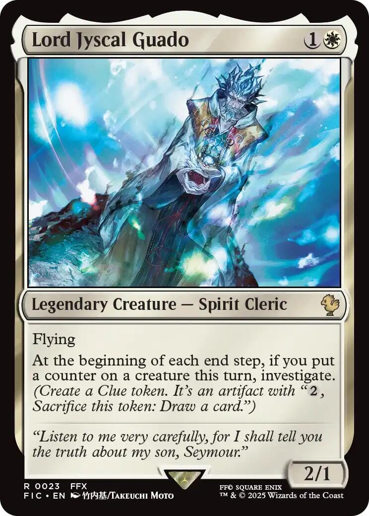 Lord Jyscal Guado (Surge Foil) [FINAL FANTASY Commander] MTG Single Magic: The Gathering  | Multizone: Comics And Games