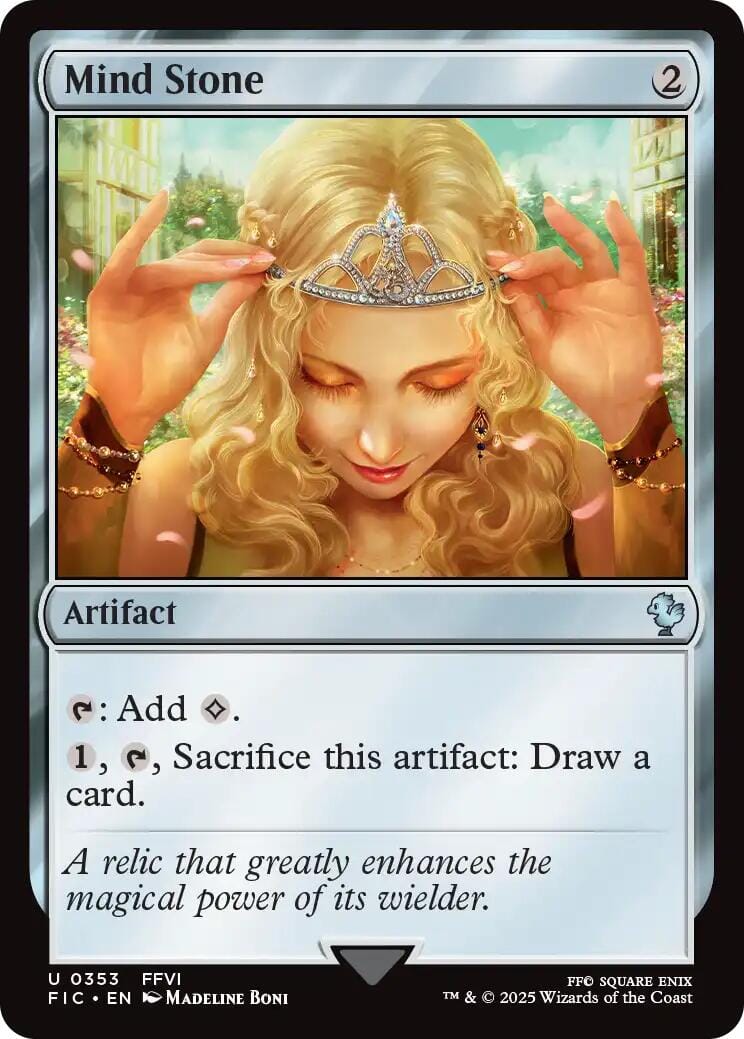Mind Stone (Surge Foil) [FINAL FANTASY Commander] MTG Single Magic: The Gathering  | Multizone: Comics And Games