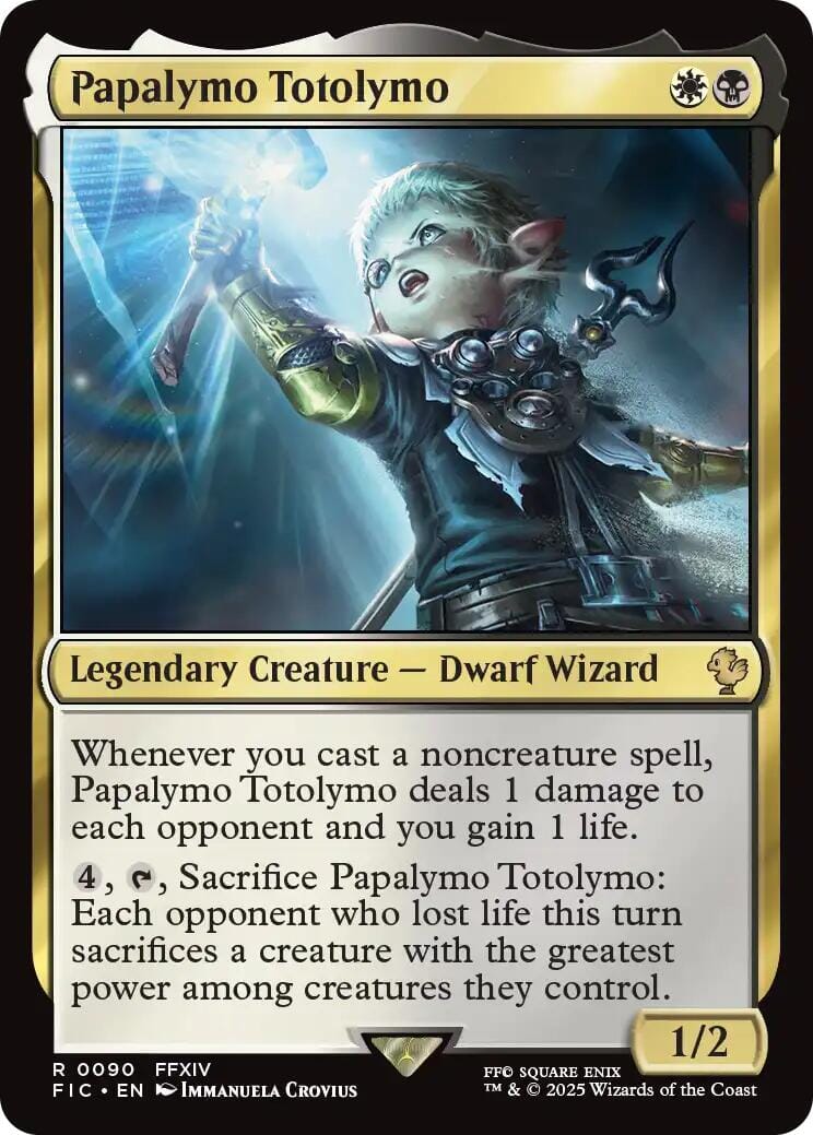 Papalymo Totolymo (Surge Foil) [FINAL FANTASY Commander] MTG Single Magic: The Gathering  | Multizone: Comics And Games