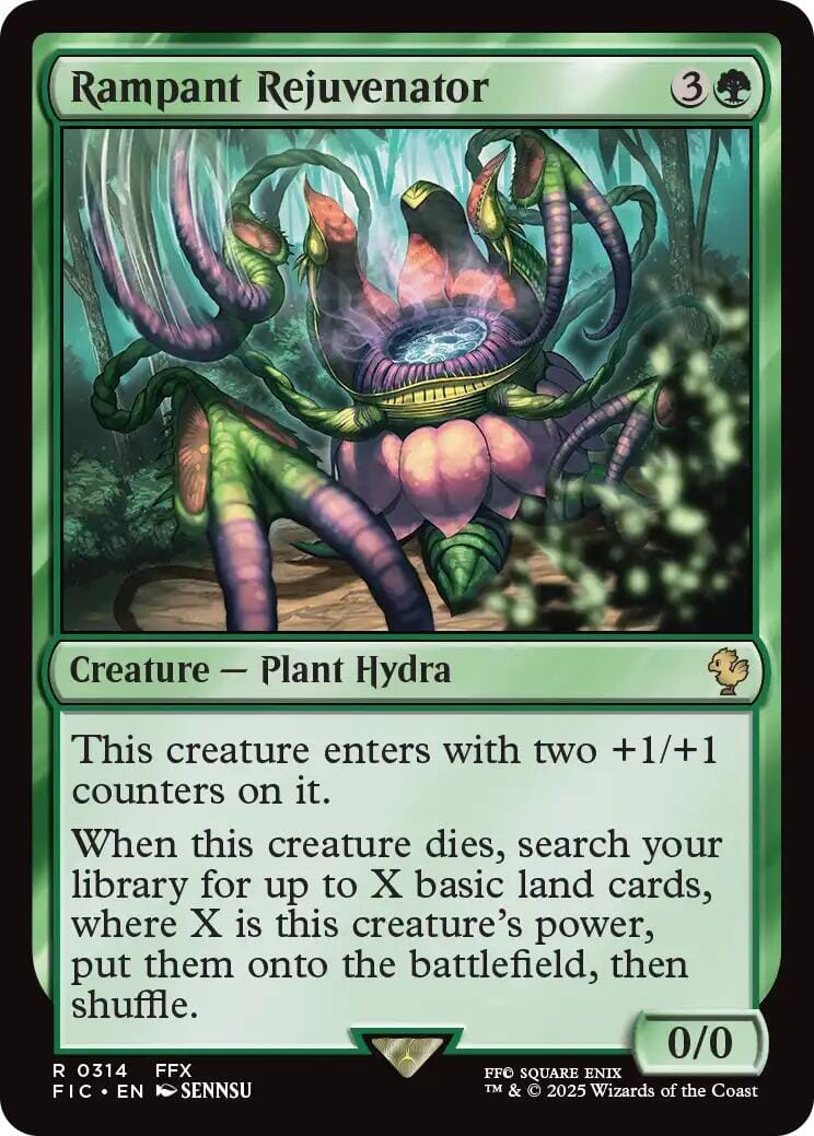 Rampant Rejuvenator (Surge Foil) [FINAL FANTASY Commander] MTG Single Magic: The Gathering  | Multizone: Comics And Games