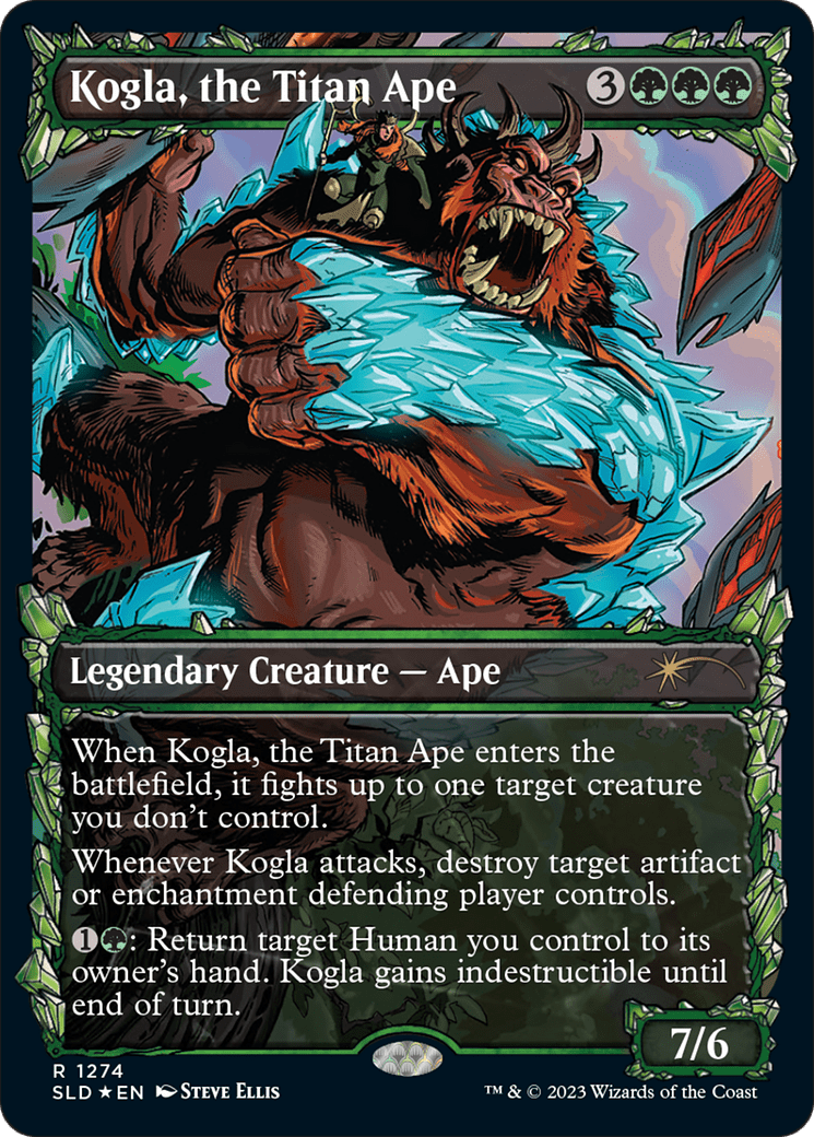 Kogla, the Titan Ape (Halo Foil) [Secret Lair Drop Series] MTG Single Magic: The Gathering  | Multizone: Comics And Games