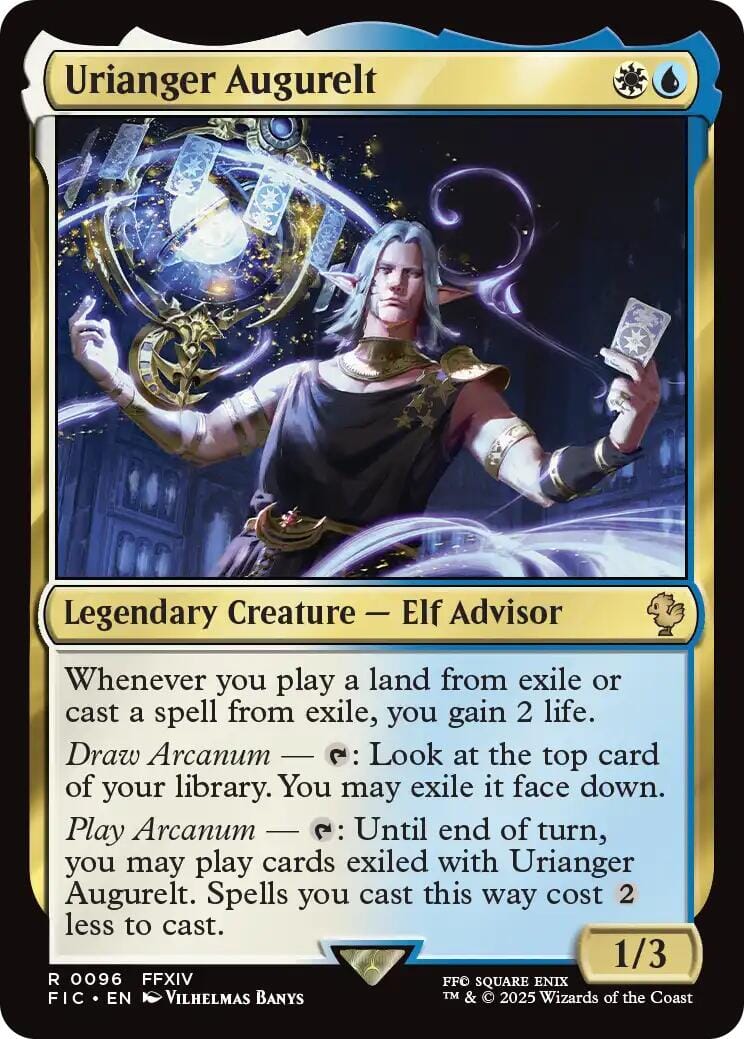 Urianger Augurelt (Surge Foil) [FINAL FANTASY Commander] MTG Single Magic: The Gathering  | Multizone: Comics And Games