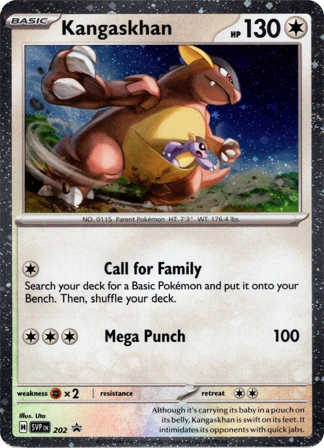 Kangaskhan (202) (Cosmos Holo) [Scarlet & Violet: Black Star Promos] Pokemon Single Pokémon  | Multizone: Comics And Games
