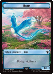 Bird // Hero (0005) Double Sided Token [FINAL FANTASY Commander Tokens] MTG Single Magic: The Gathering  | Multizone: Comics And Games