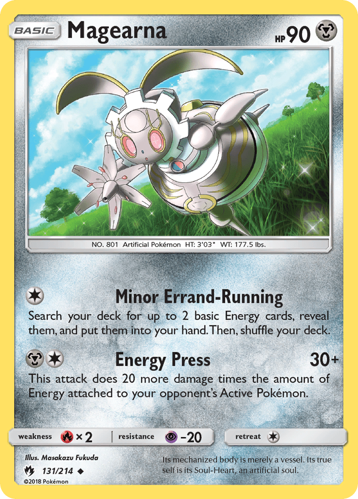 Magearna (131/214) [Sun & Moon: Lost Thunder] Pokemon Single Pokémon  | Multizone: Comics And Games