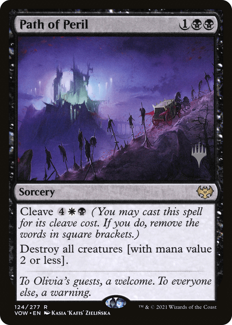 Path of Peril (Promo Pack) [Innistrad: Crimson Vow Promos] MTG Single Magic: The Gathering  | Multizone: Comics And Games
