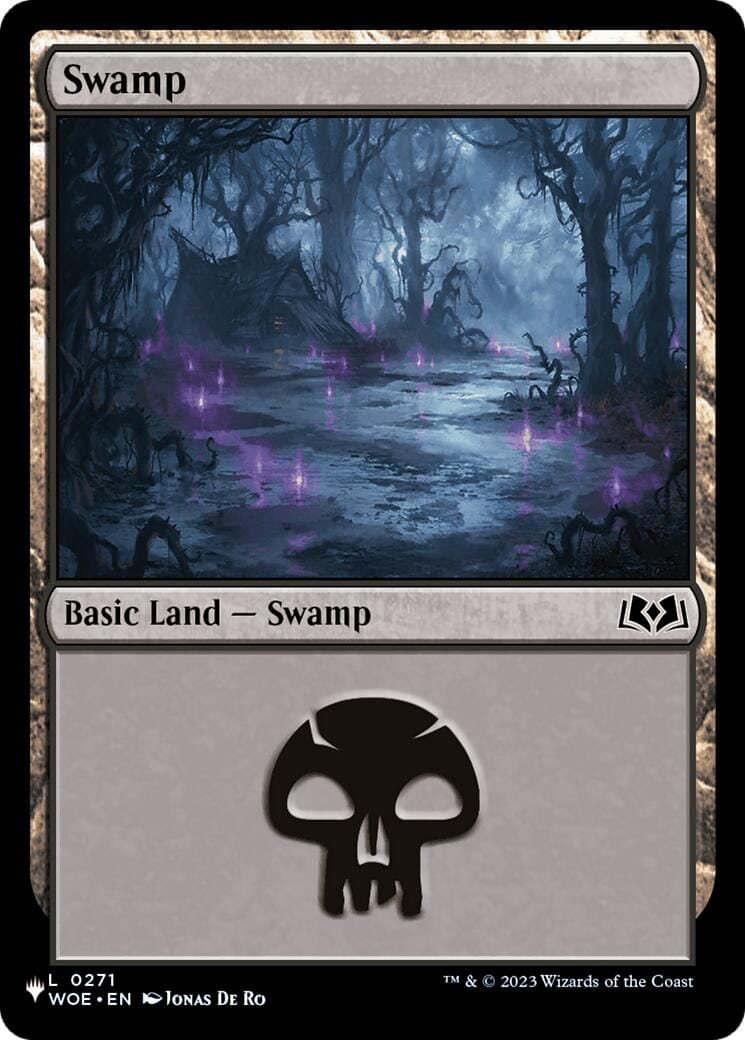 Swamp (0272) (WOE) [The List] MTG Single Magic: The Gathering  | Multizone: Comics And Games