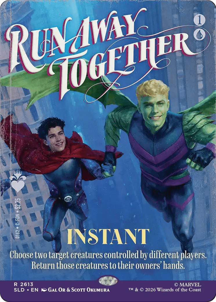 Run Away Together [Secret Lair Drop Series] MTG Single Magic: The Gathering  | Multizone: Comics And Games