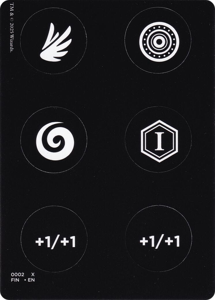 Punch Card Token (0001 // 0002) [FINAL FANTASY Tokens] MTG Single Magic: The Gathering  | Multizone: Comics And Games
