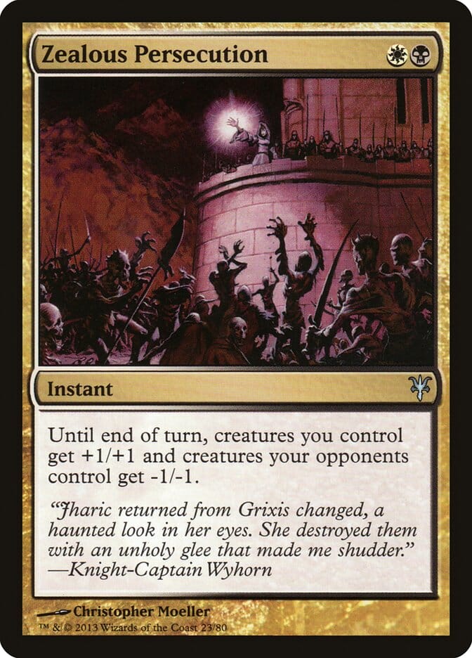 Zealous Persecution [Duel Decks: Sorin vs. Tibalt] MTG Single Magic: The Gathering  | Multizone: Comics And Games